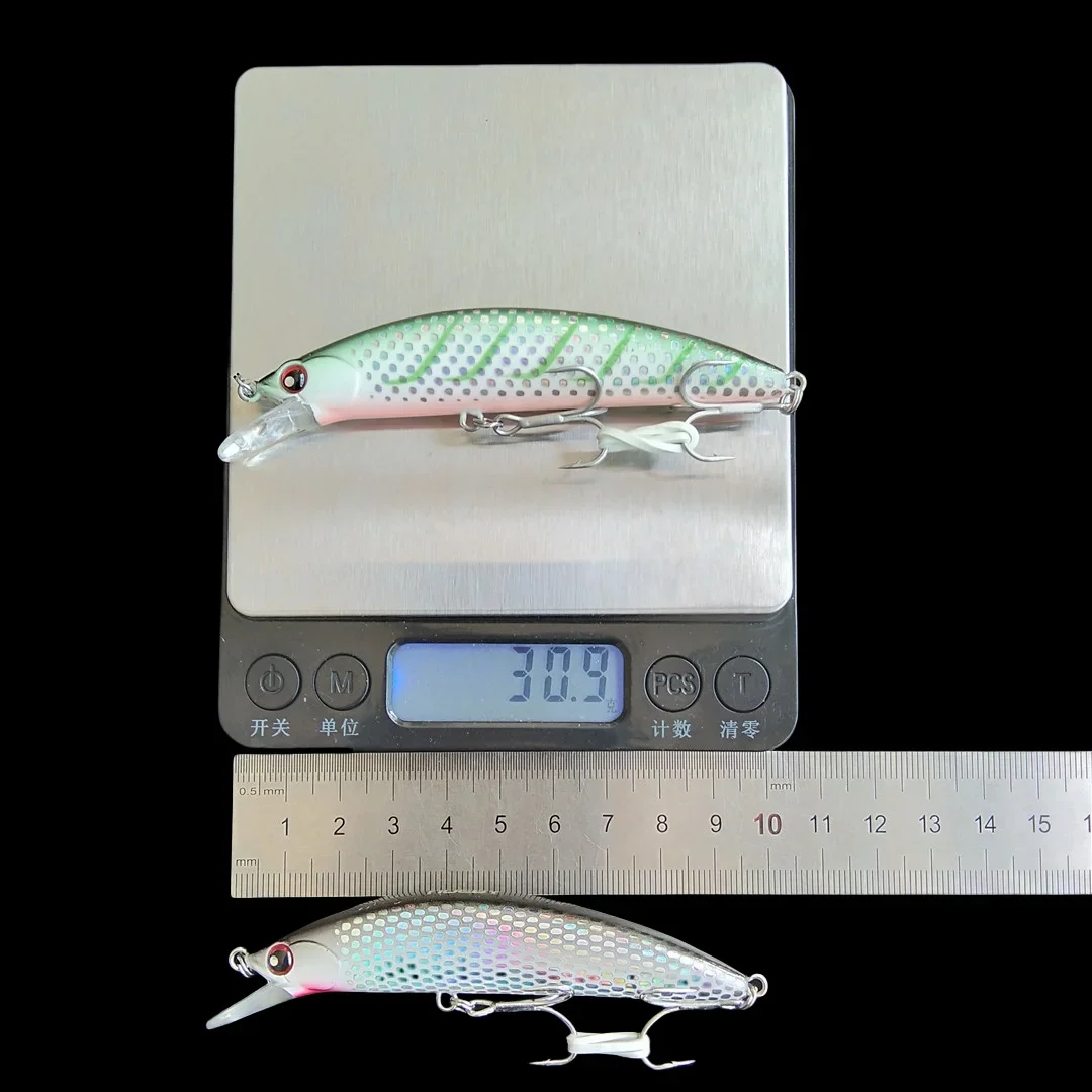 NOEBY-señuelo de pesca de pececillo que se hunde, 4 Uds., 90mm, 29g, Wobblers de fundición larga, cebos duros para trucha, Lucio, Jerkbait de agua salada - imagen 2