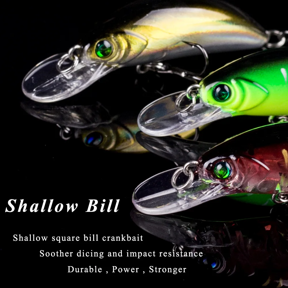 Señuelo Crankbait flotante láser para lubina, trucha y lucio - imagen 5