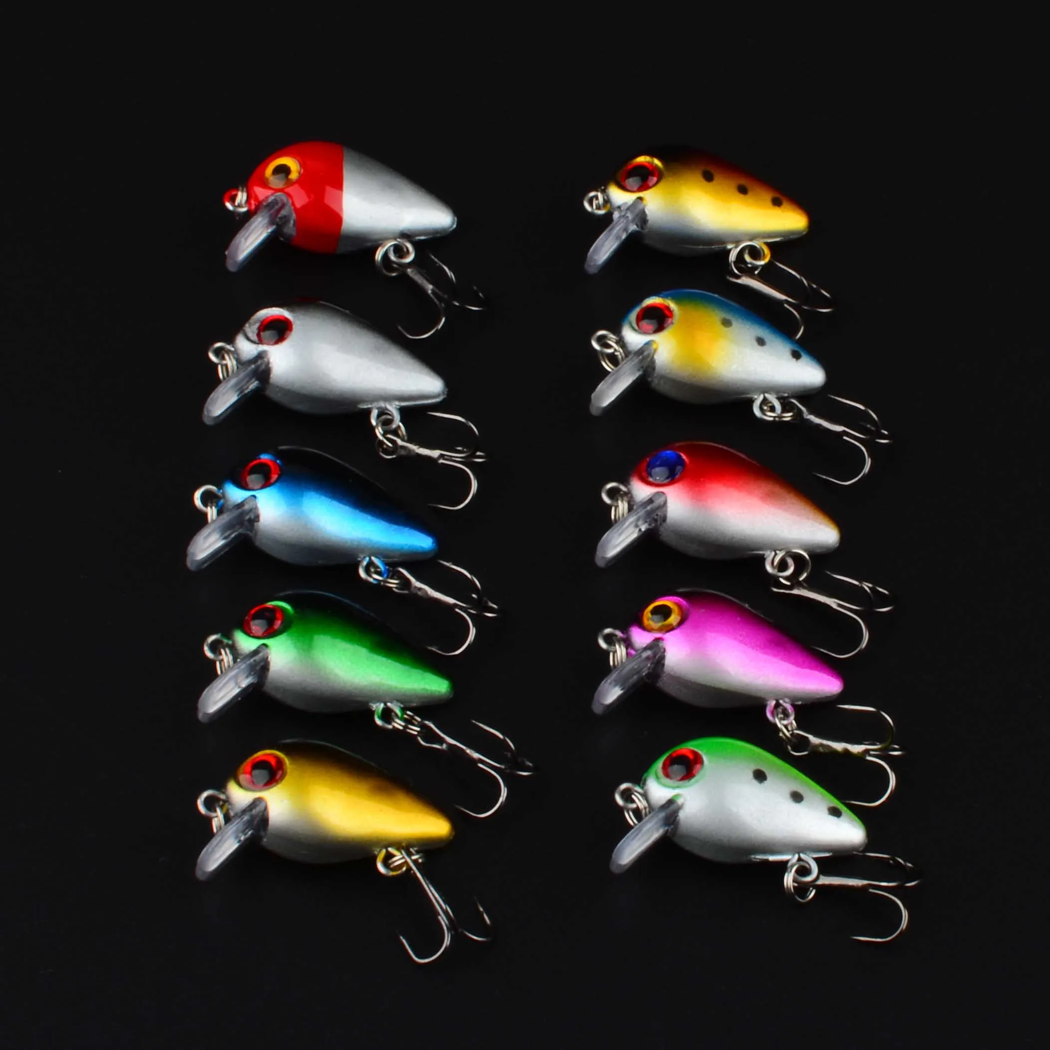Mini Crankbait pececillo duro – Señuelo topwater realista para pesca deportiva - imagen 2