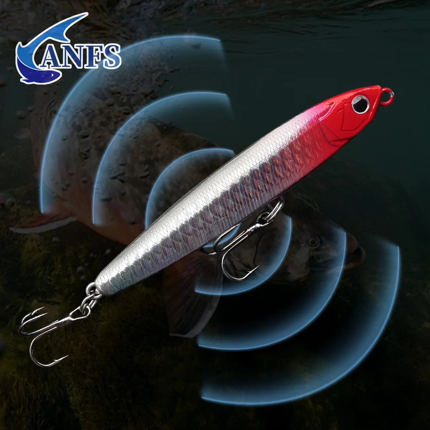 ANFS Señuelo lápiz hundido para pesca dulce y salada - imagen 4