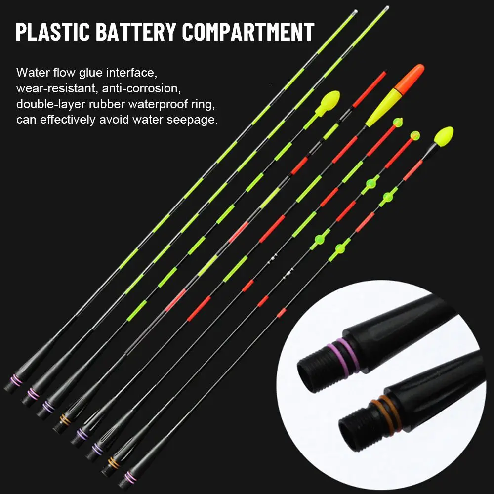 Boya flotante electrónica ultraligera luminosa, flotador inteligente superior, cola flotante electrónica, inducción por gravedad, deriva de cola electrónica