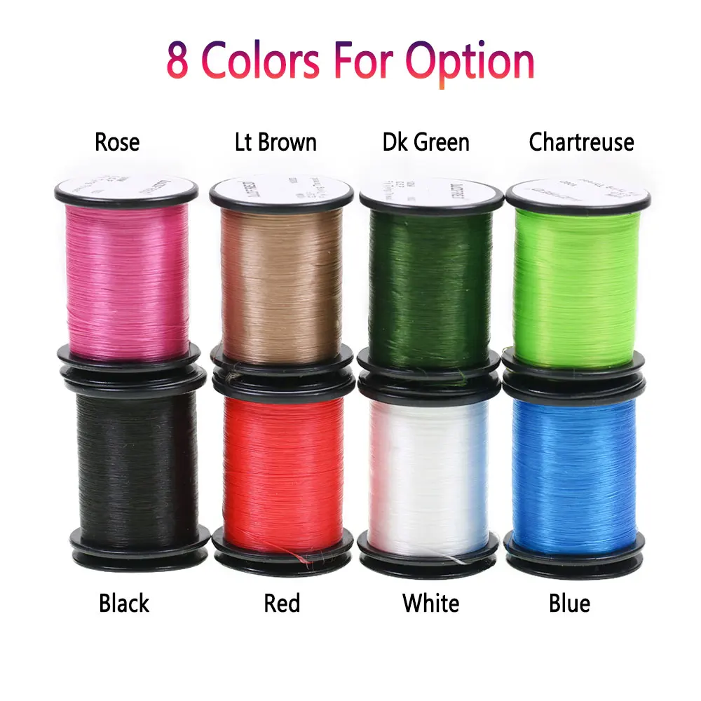 Bimoo, 8 Uds., 100D GSP, atado de moscas, hilo de polietileno, línea de alta resistencia para moscas secas y húmedas, ninfas, serpentina, Señuelos de Pesca de trucha - imagen 4