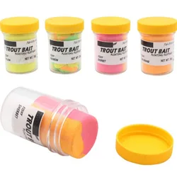 Señuelos de pesca blandos para trucha, pasta con aroma irresistible, formas flotantes, cebo para pesca de masa de carpa, 2024
