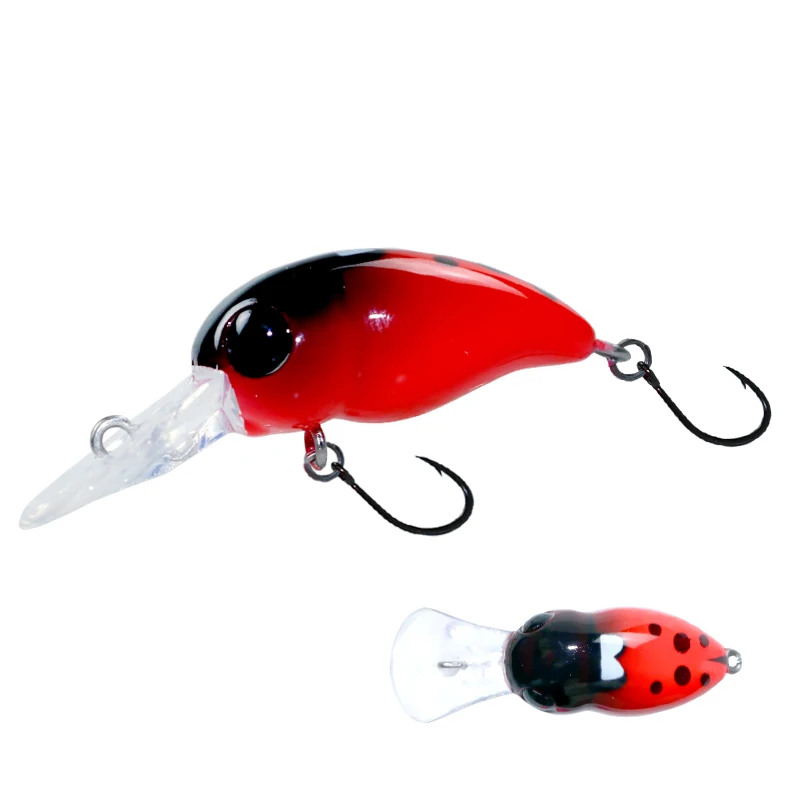 Mini señuelo de Pesca Crankbait Wobblers 2,6g 28mm 4,2g 35mm Pesca flujo Minnow cebo duro para perca Club trucha - imagen 5