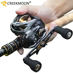 Carrete Baitcaster Marina 6+1 BB – Carbón Arrastre 16kg