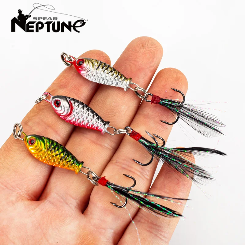 Señuelos de pesca de 5g y 2,8 cm, plantilla de Metal de fundición hundida, cebo de plomo, Wobbler, Swimbaits, cebo duro de mar Artificial para carpa lubina, 2 uds. - imagen 2