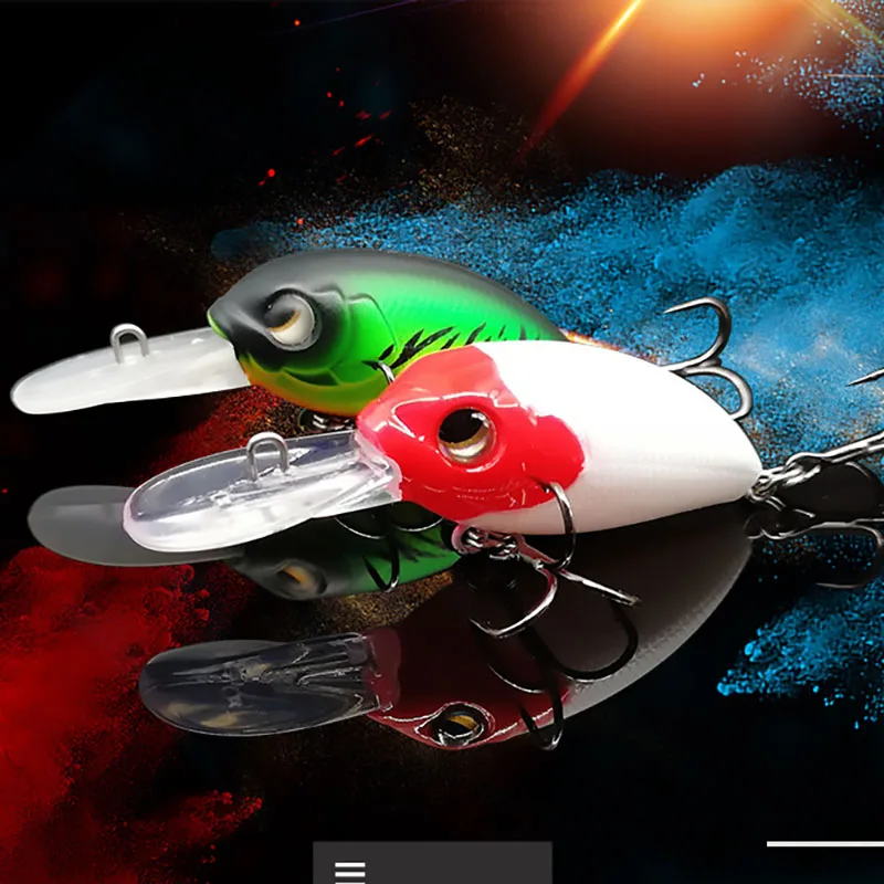 Mini señuelo de pesca de pececillo Artificial, anzuelo flotante de Hrad para trucha, 1 piezas, 3,9 cm, 4,8g - imagen 4