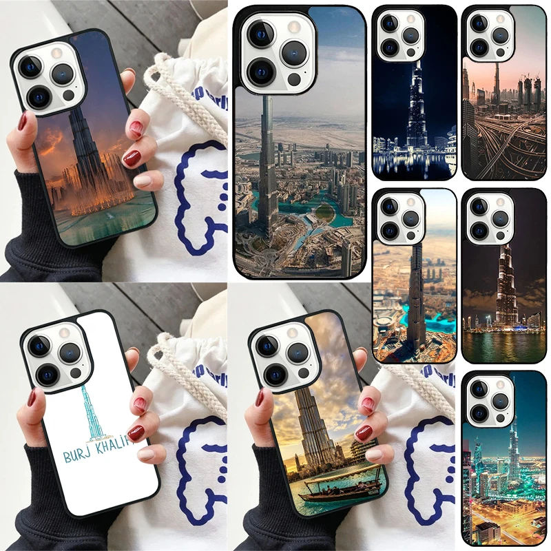 Funda Burj Khalifa Dubai para iPhone 16 15 14 13 12 Pro Max - imagen 2