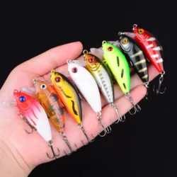 Señuelo de Pesca Minnow, cebo duro Wobbler Jig, Crankbait, carpa, lubina rayada, aparejos de Pesca, SwimBait, 1 ud.