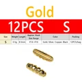 12PCS size S Gold