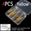 4pcs Yellow