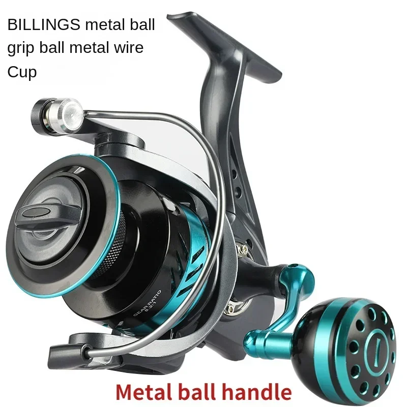 Carrete Surfcasting Okuma 13 Rodamientos 5.2:1 Agua Salada