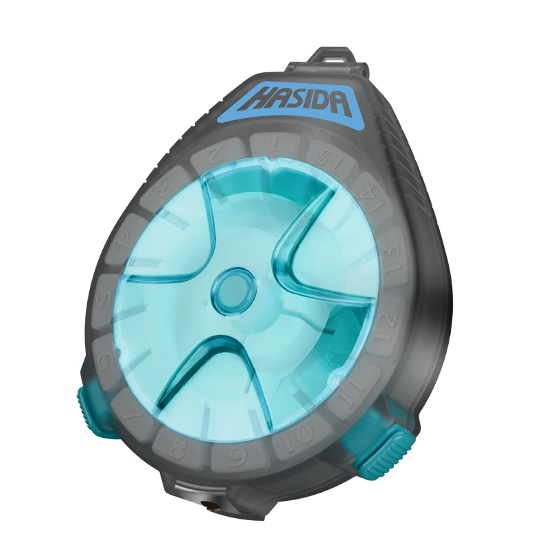 Caja de sublínea HISTAR, portátil, colgante, ABS importado, naranja/azul, opciones de colores con hoja, hebilla estirable, caja de aparejos de pesca - imagen 4