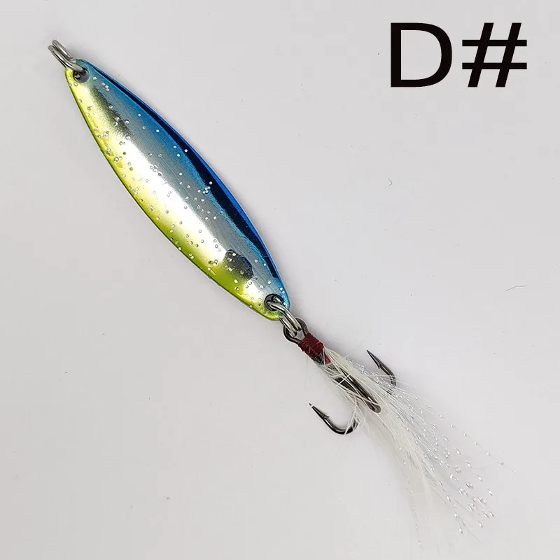 Swolfy Cuchara Metálica – Señuelo duro para Trucha, Perca y Salmón - imagen 3