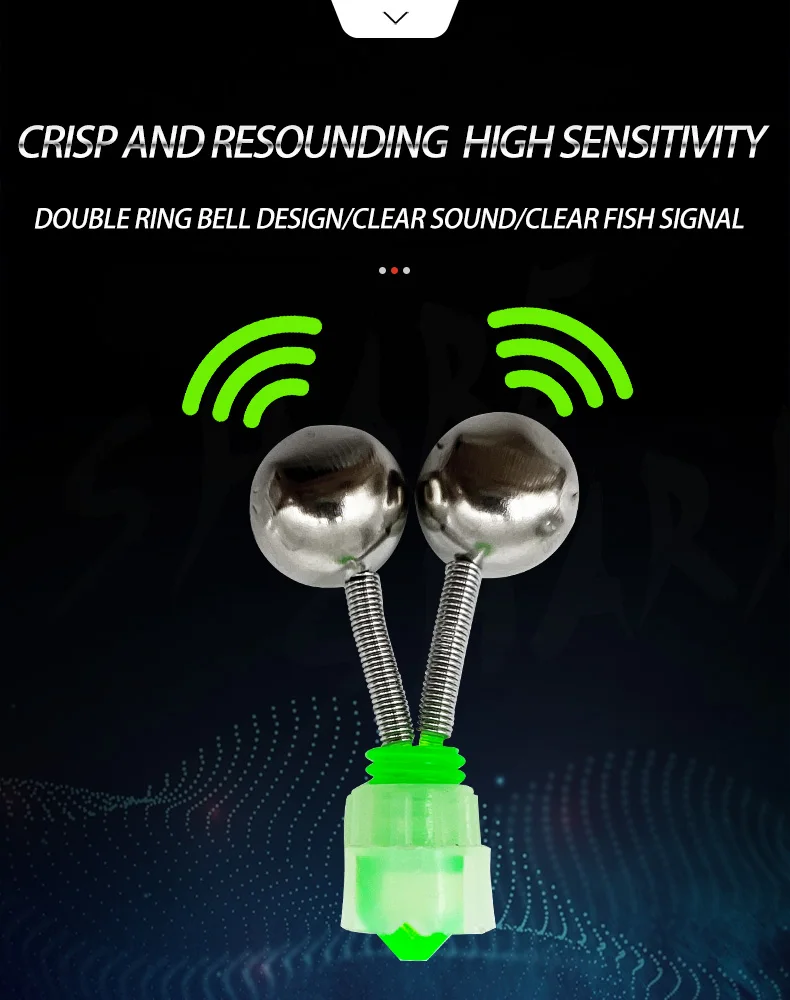 Experimente una alta sensibilidad crujiente y rotunda con nuestro diseño de campana de doble anillo