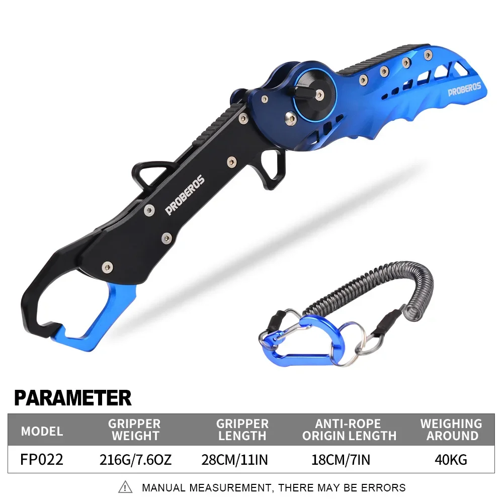 Pinza multifunción de aluminio con lip grip para pesca - imagen 2