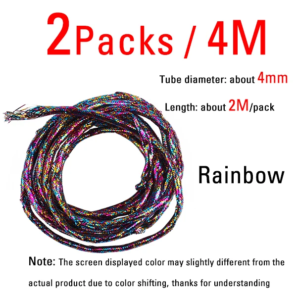 2 packs rainbow
