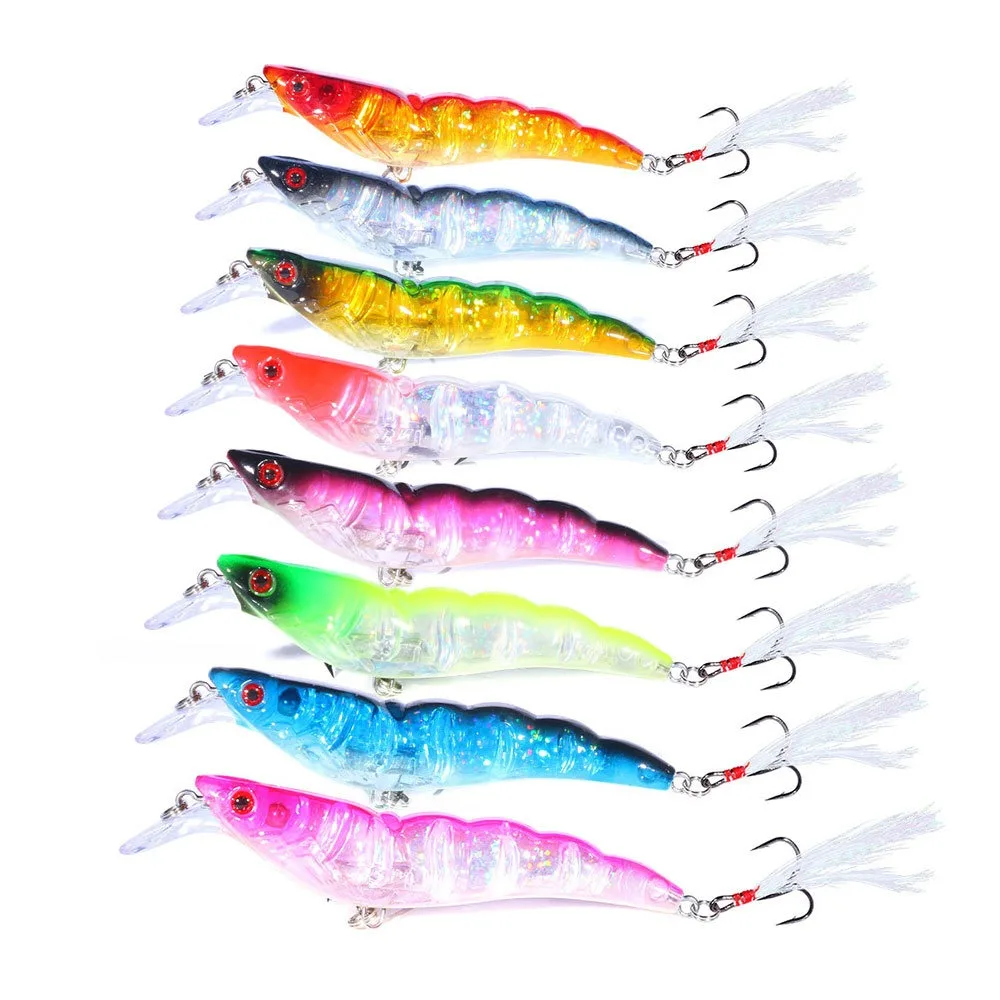 Topwater-cebo falso de 13,6g, 9,5 cm, señuelos tipo camarones, fregadero simulado, cebo de pesca, tiro lejano, pececillo Artificial, pulpo - imagen 5