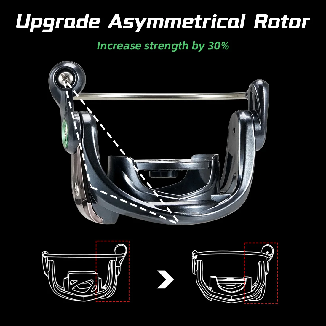 SeaKnight merk WR4-serie vismolens 5,2:1 duurzame uitrusting MAX Drag 24lb soepeler kronkelende draaiende vismolen Licht en kracht - imagen 4