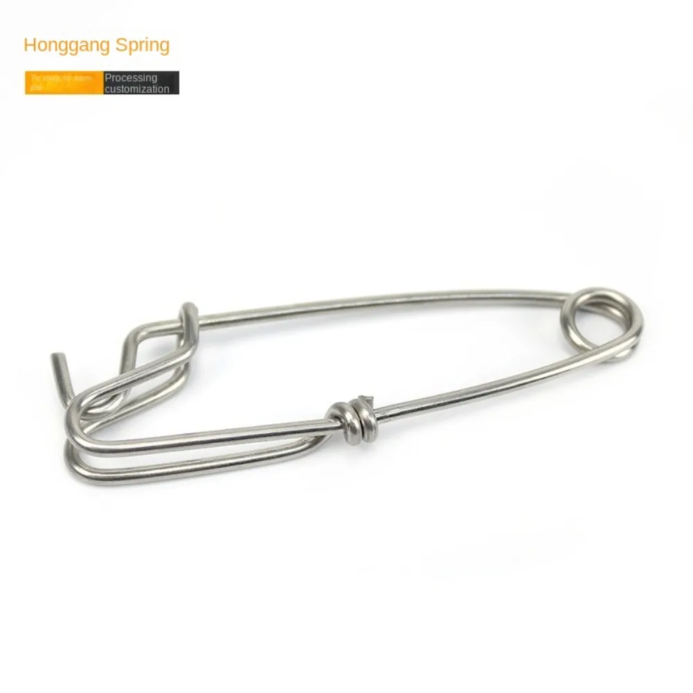 Clip giratorio acero inoxidable para pesca – Anticorrosión - imagen 5