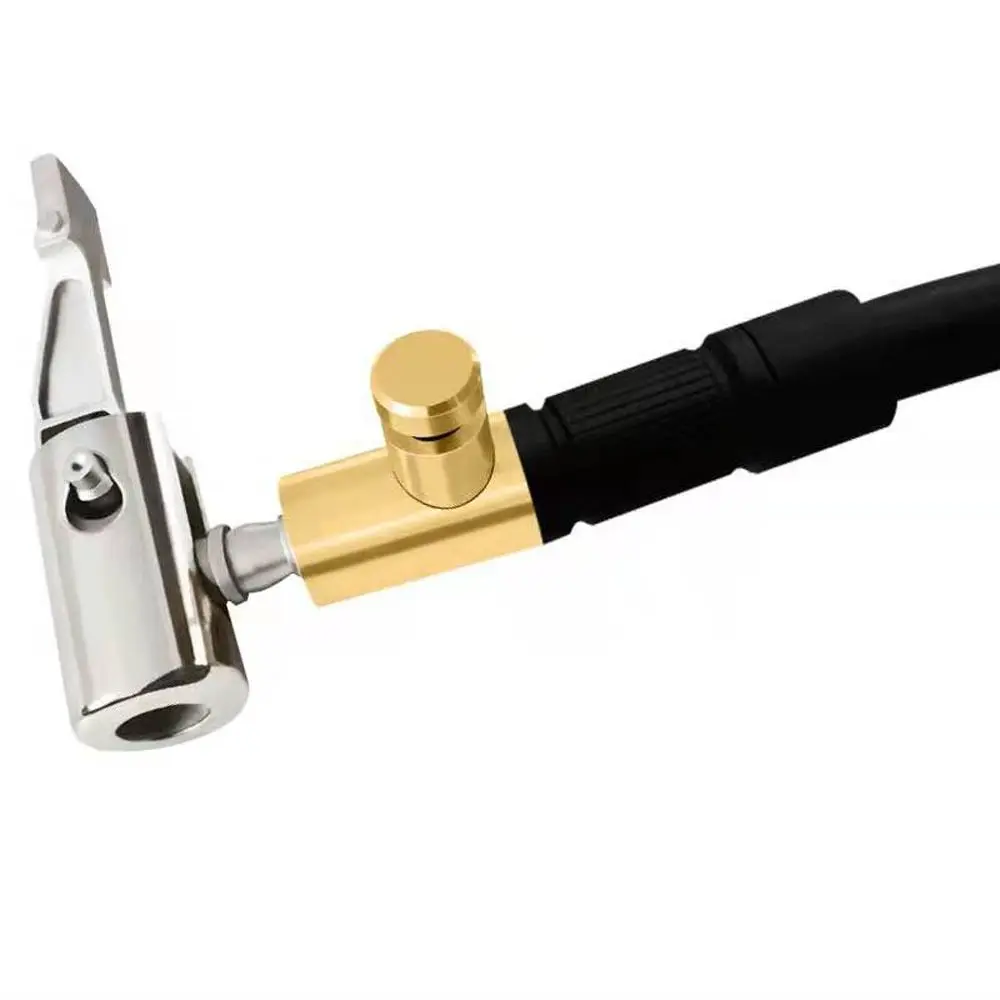 Adaptador de válvula de conector, bomba inflable, abrazadera de boquilla de neumático, conector inflable, compresor, conector de bomba inflable - imagen 2