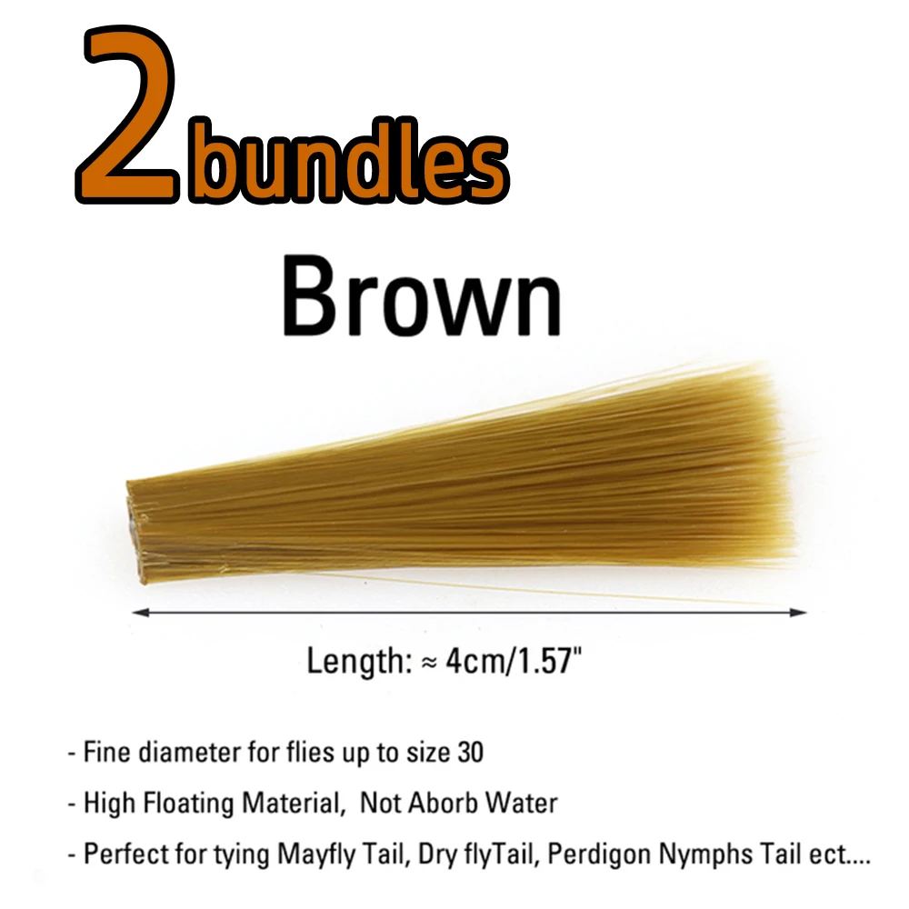 2 bundles Brown