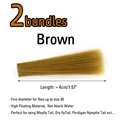 2 bundles Brown