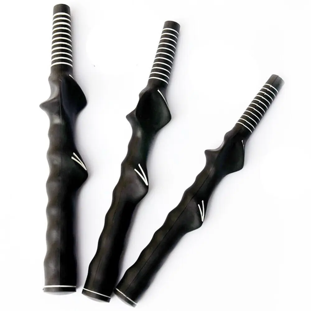 2 uds hombres mujeres zurdos goma Golf entrenamiento agarre Golf Swing Grip mano derecha práctica ayuda - imagen 3