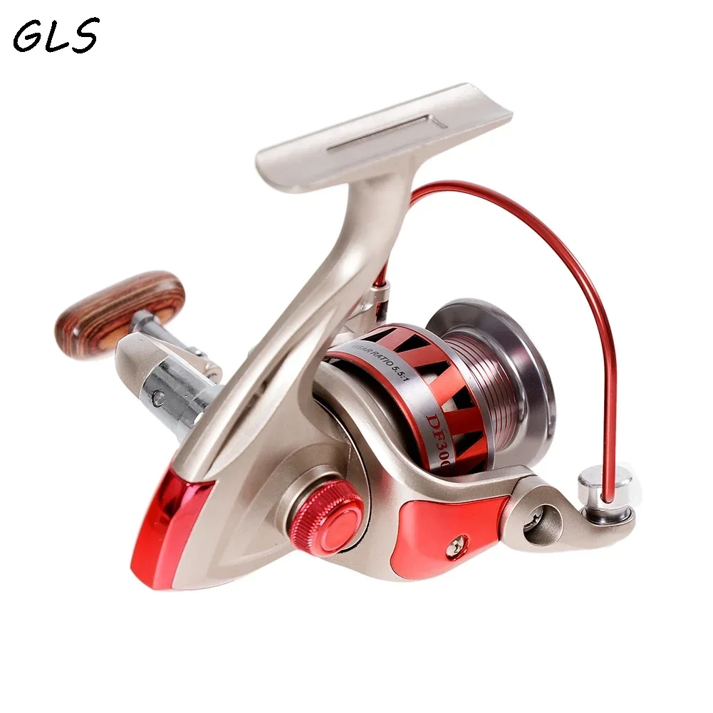 Carrete de pesca giratorio de Metal serie 1000-7000 13BB 5,5: 1/4, 7:1, aparejos de pesca, rueda de pesca de mano izquierda/derecha - imagen 4