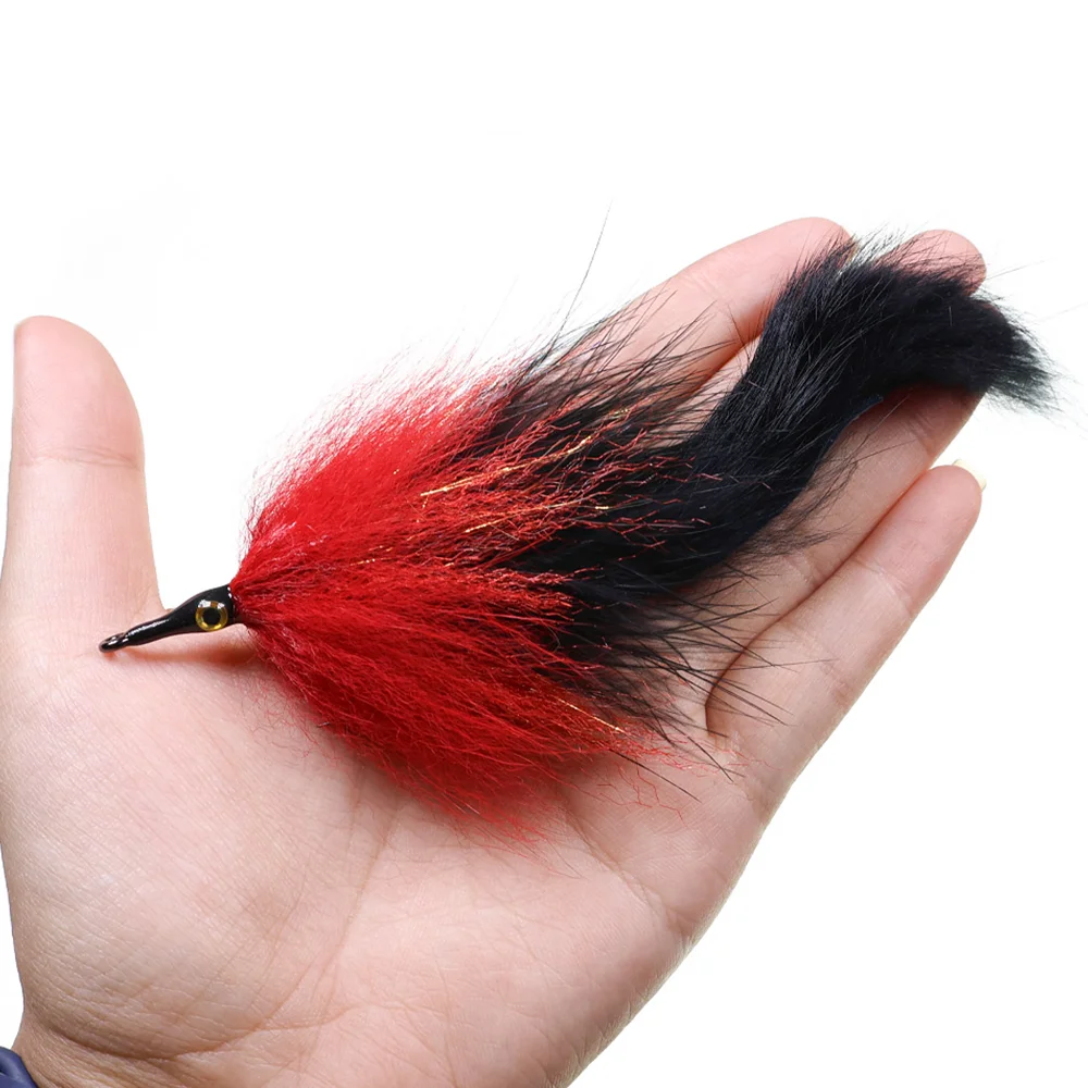 Wifreo Streamer Bunny Fly 3/0 - Anzuelo barbado para lubina - imagen 4