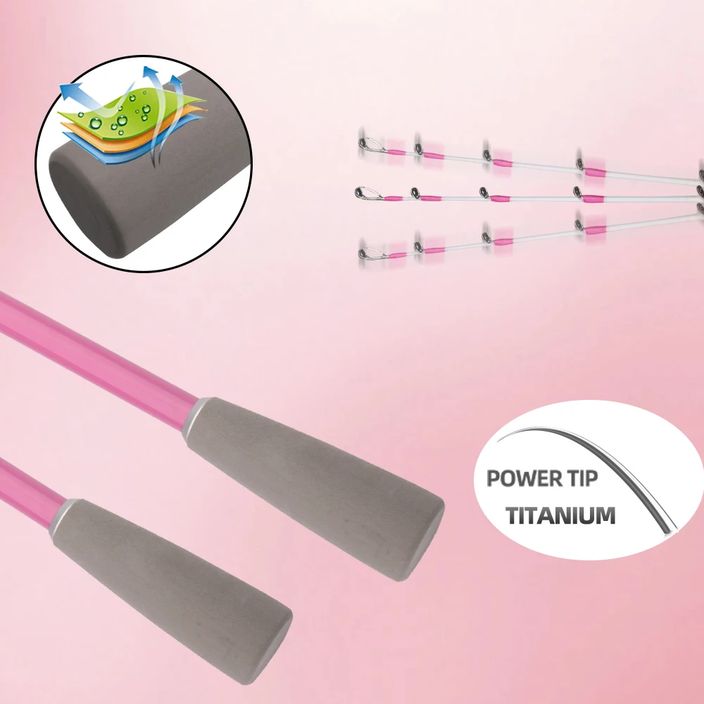 ROLLFISH-caña de pescar con punta de titanio, pulpo, calamar, sepia, 1,75 M, acción rápida, fibra de carbono, barco de agua salada, caña de Jigging de luz lenta - imagen 4