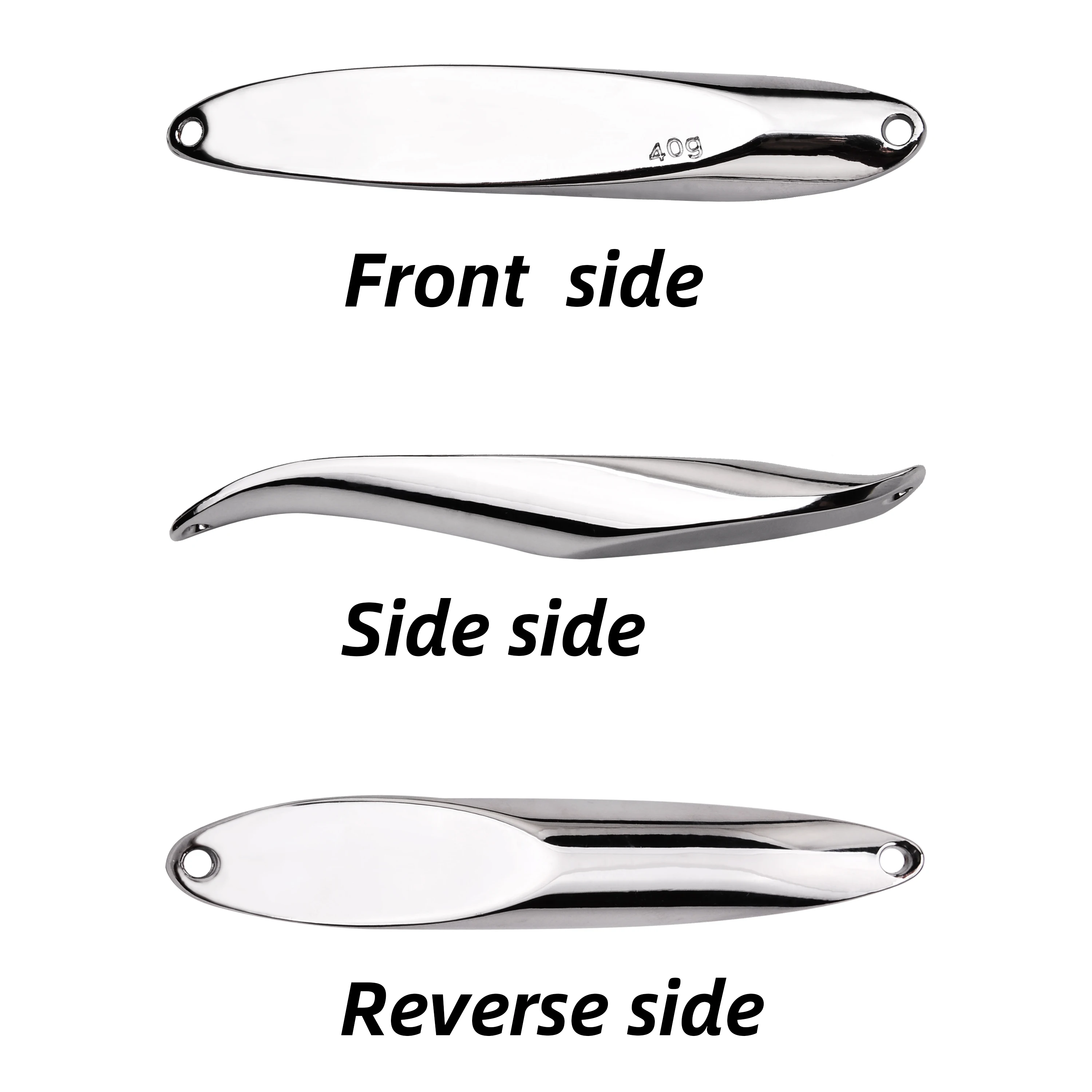 Aorace 10 Uds cuchara giratoria de Metal señuelo de pesca de trucha cebo duro lentejuelas ruido Paillette cebo Artificial pequeño Spinner de lentejuelas duras - imagen 4