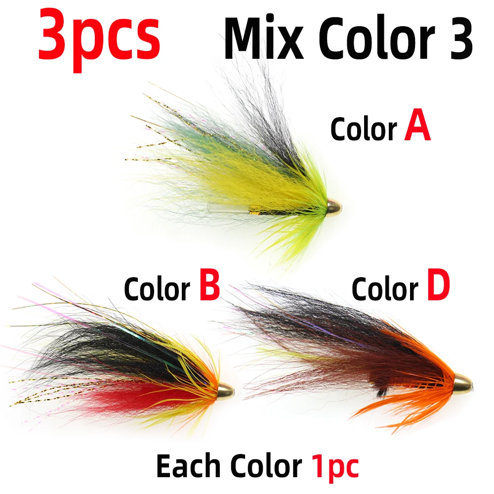 3pcs Mix Color3