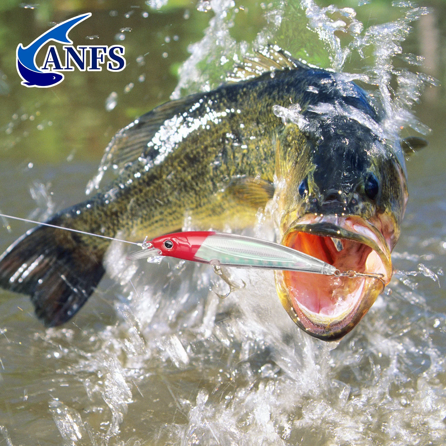 ANFS Kit de Señuelos de Pesca de 3 Piezas: Cebo Artificial para Pesca en Agua Dulce y Salada, Regalo Perfecto para Pescador - imagen 3