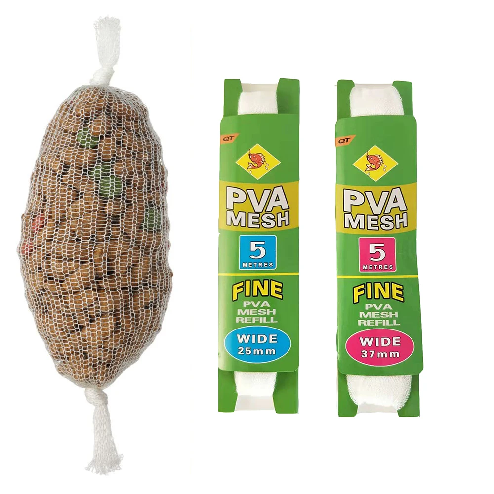 Bolsas PVA solubles de malla para carpa: envolver cebos y anzuelos - imagen 3
