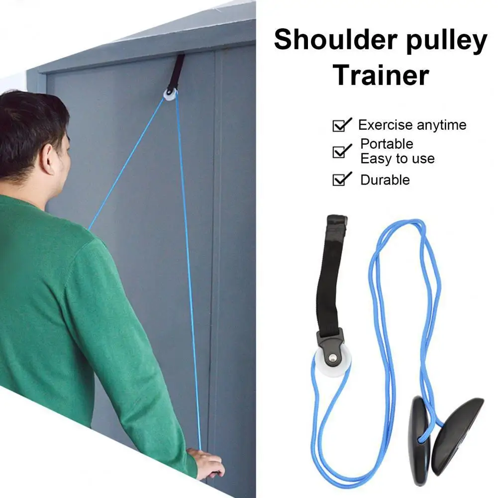 Kit de entrenamiento de articulaciones de hombro resistente al desgaste, herramienta ergonómica de rehabilitación deportiva para interiores para alivio del dolor, entrenador de cuello y hombro - imagen 4