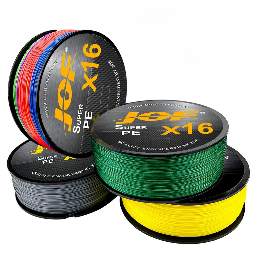 Línea de pesca Hollowcore trenzada de 16 hebras, alambre de 300M para pesca de carpa, agua salada, 25/32/40/68/80/100/125/140/161lbs de fuerza 0,16-0,7mm - imagen 4