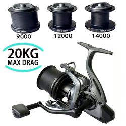 Carrete de Pesca Giratorio 20KG Arrastre Agua Dulce y Salada - Surf