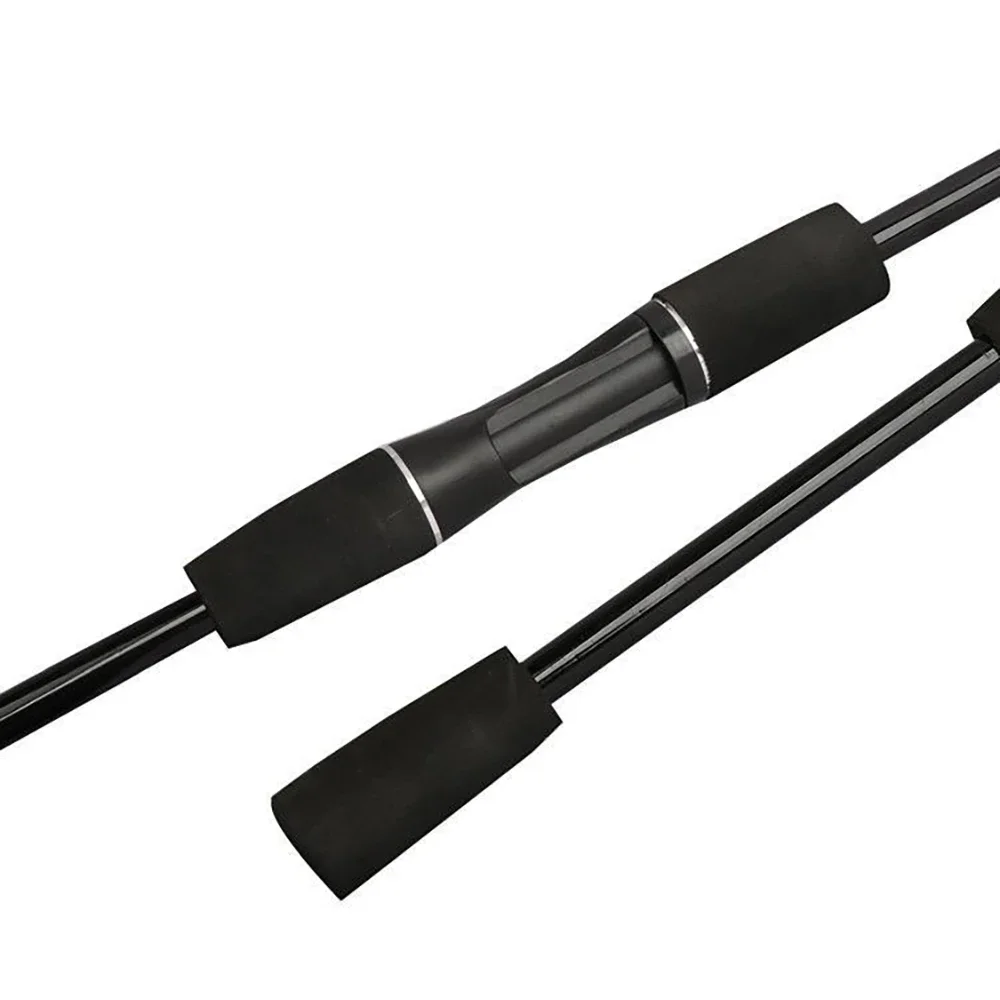 Caña de pescar de fibra de carbono ultraligera, caña de pescar giratoria de fundición, 2 secciones, 1,8 m, 1,68 m - imagen 4