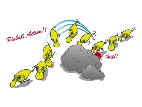 Little Devil Fat Man GRIFFON FINESSE Perch 5,3g señuelo cebo falso MR-X/SR-X - imagen 4