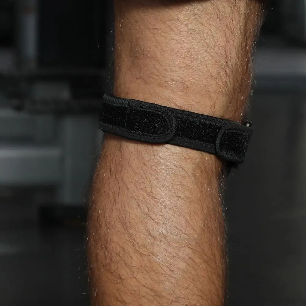 1 par de rodilleras deportivas ajustables con correa para rótula, rodilleras deportivas de compresión Eva, rodillera transpirable que absorbe los golpes, rodillera para ciclismo - imagen 5