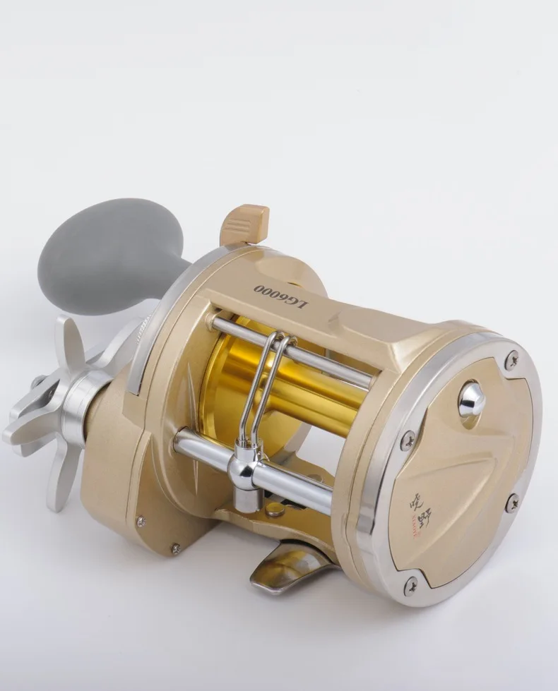 Relación 6.3:1 carrete pesca