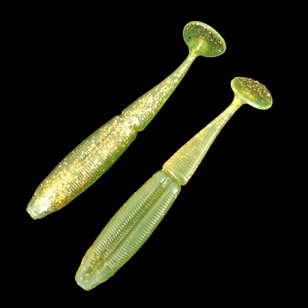 48 Uds 70mm 2,8g flotante TPR cola en T cebo suave clásico Wobblers artificiales Set Señuelos de Pesca para lubina zander señuelo Wobbler Pesca - imagen 2