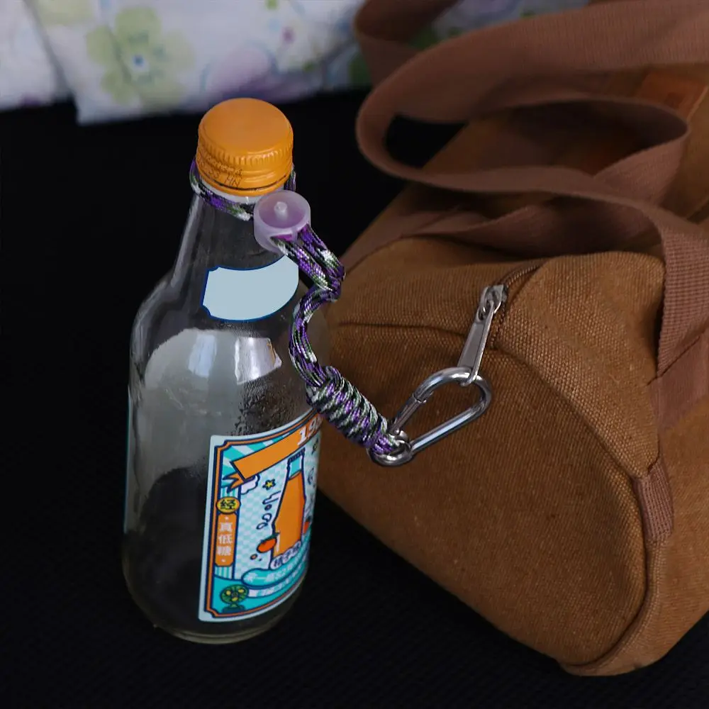 Gancho para pérdida, hebilla de montañismo, botella de agua, hebilla de cuerda, hebilla de correas, soporte para botella de agua, Clip, cinturón, gancho para colgar mochila - imagen 4