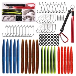 Señuelos Gusano Loco – Kit Pesca Trucha Lubina Jigging