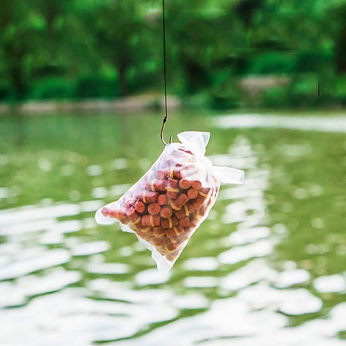 FishTrip-Sistema de bolsa de malla PVA, accesorios de pesca de carpa, Fusión Rápida - imagen 5