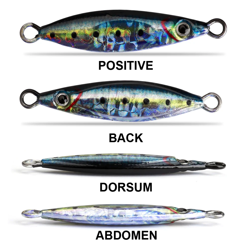 FTK, 1 Uds., anzuelos de plantilla fundidos de Metal, 7g/10g/14g/21g/28g, señuelo de pesca de lubina, aparejos de cebo Artificial - imagen 5