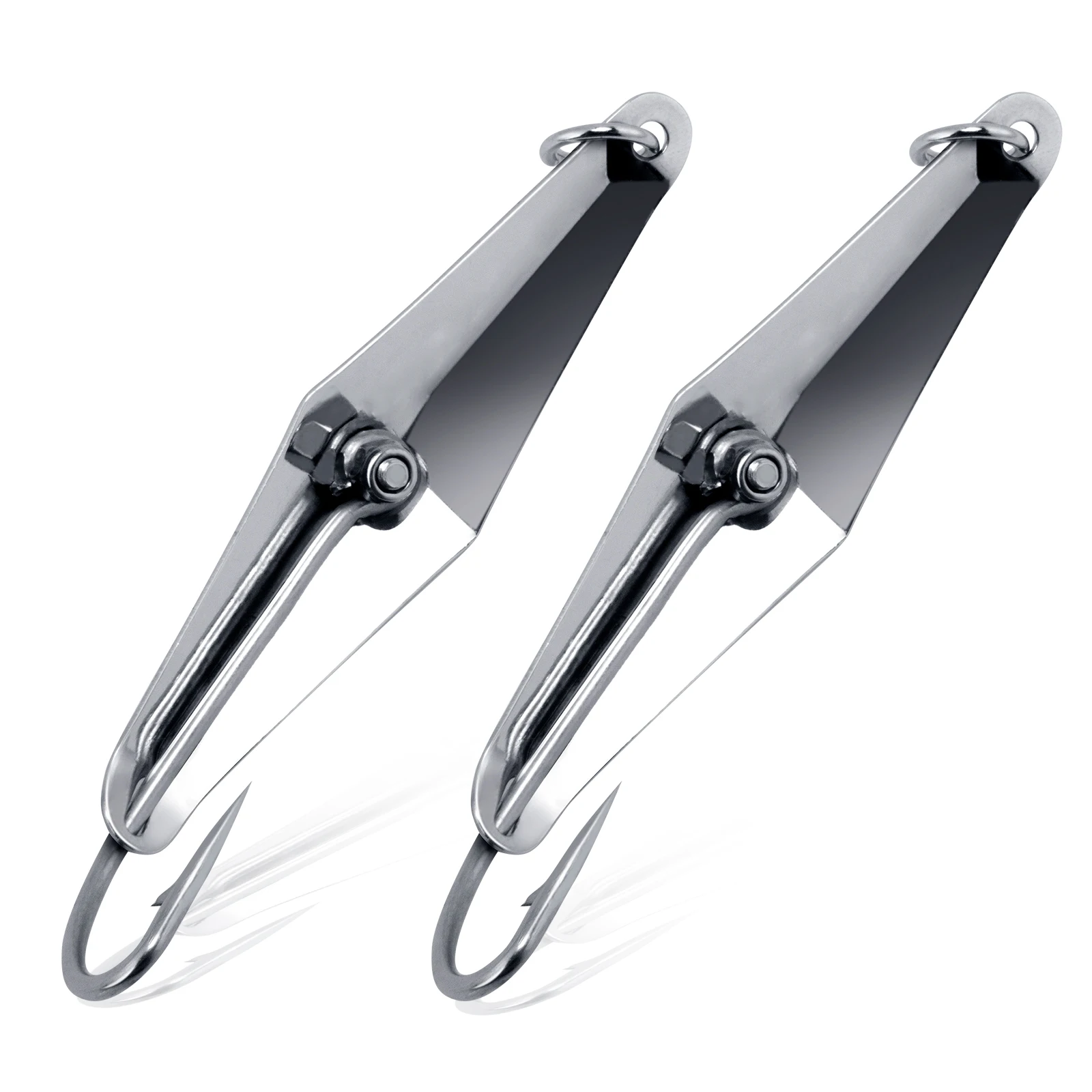 Cuchara jigging acero inoxidable para pesca de fondo - imagen 3