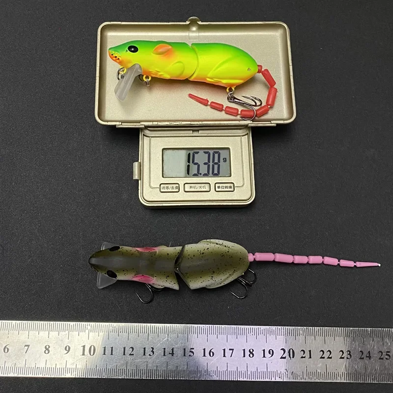 Señuelo Swimbait tipo Rata para Lucio y Lubina – Artificial - imagen 4