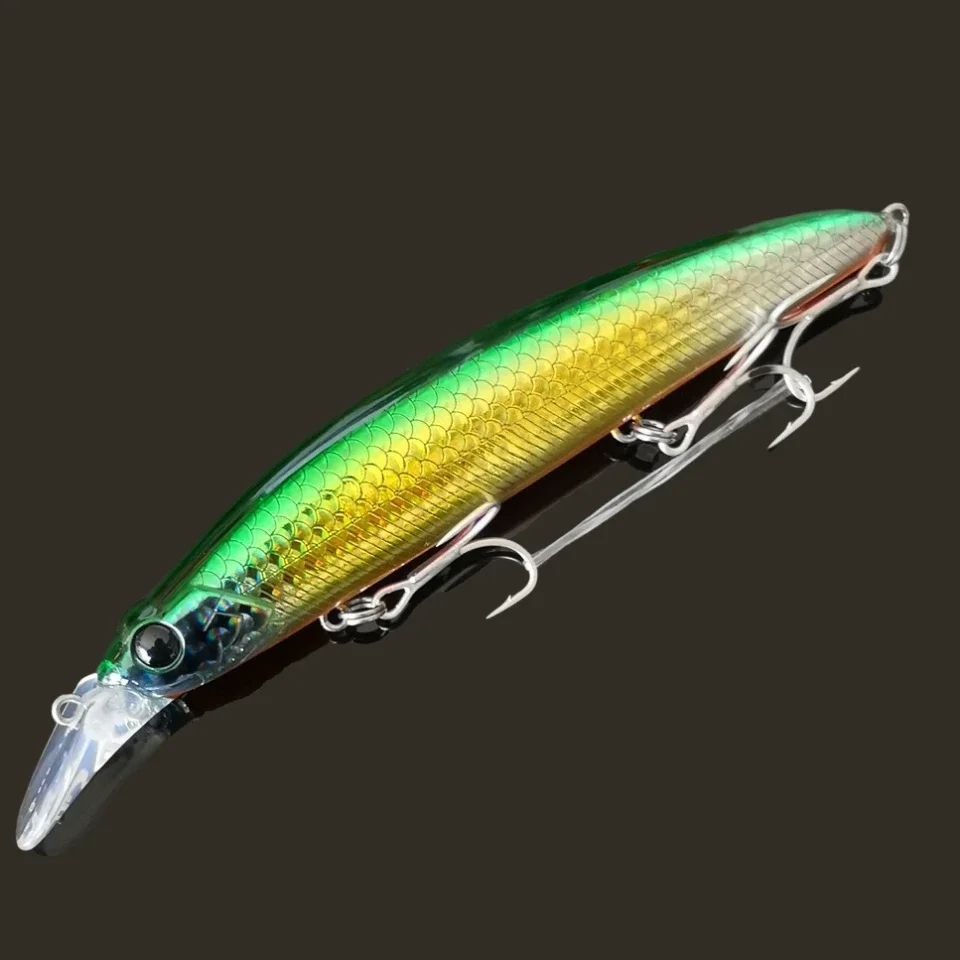 Señuelos de Pesca de plástico duro, cebo Artificial flotante de 110mm, buena calidad - imagen 5